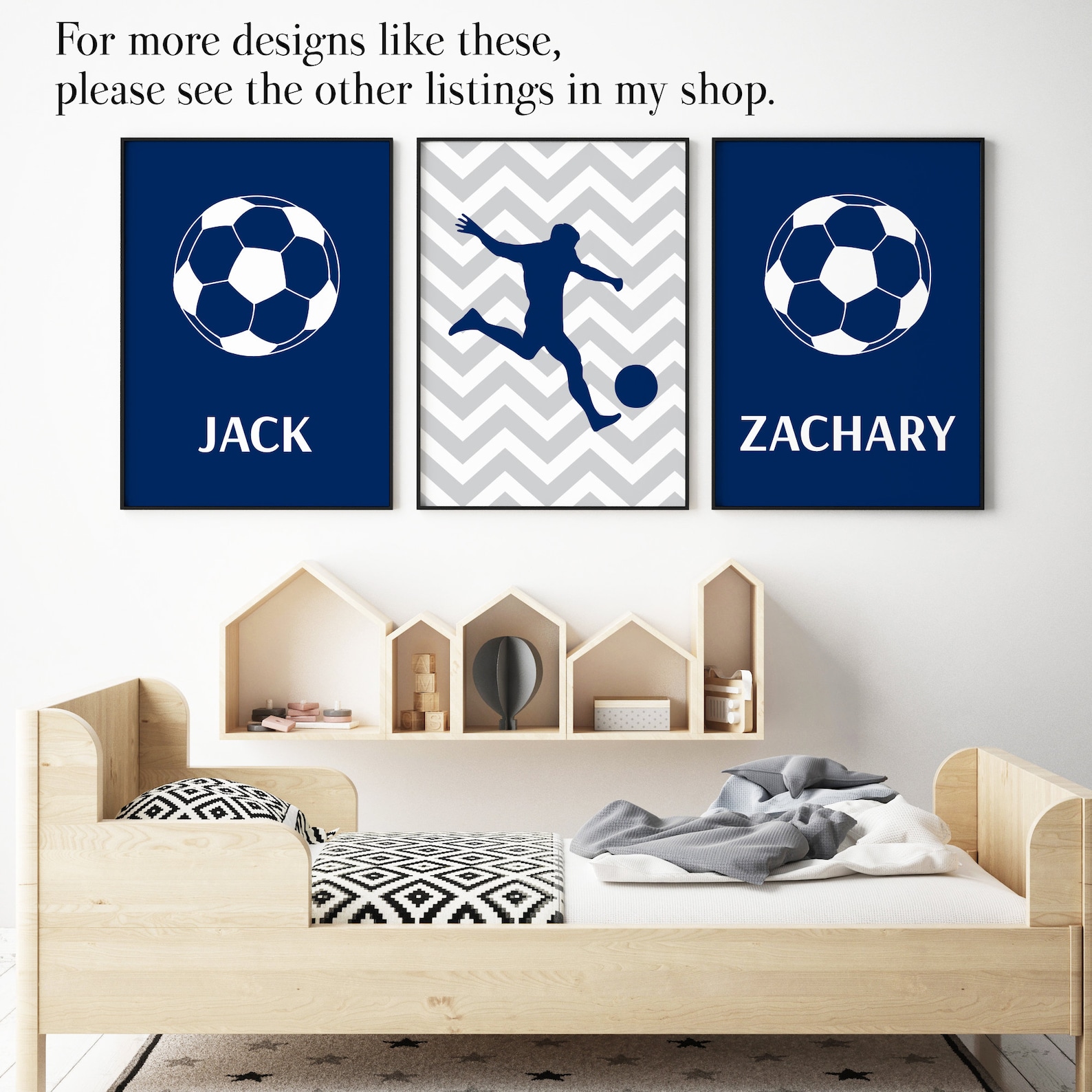 Football Room Decor Prints Football Gifts Boys Sports Decor | Etsy UK