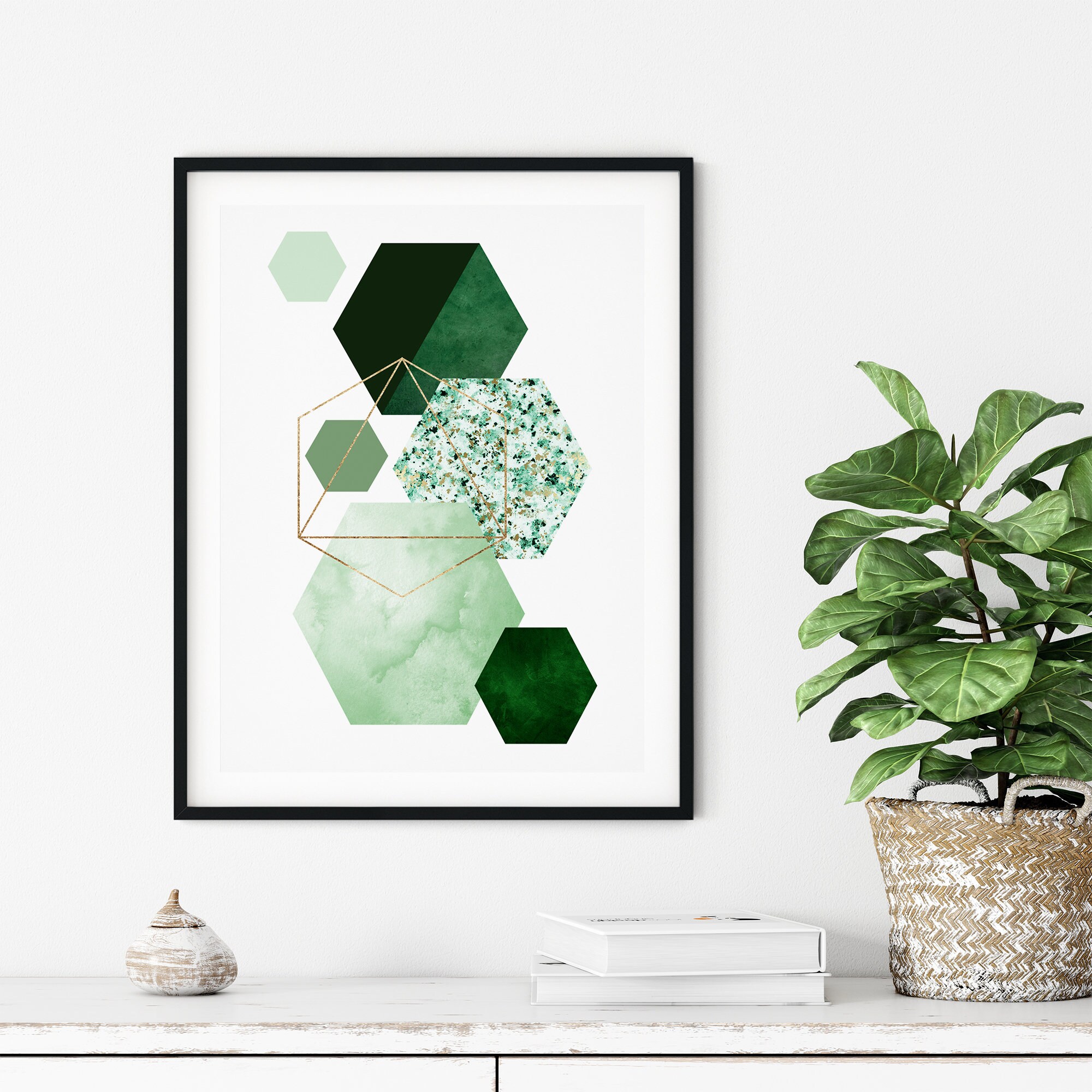 Set of 3 Green Wall Art Prints, Green Prints, Emerald Green Art, Green  Geometric Prints, Living Room Art, Marble Wall Art, Green Wall Decor - Etsy | Poster