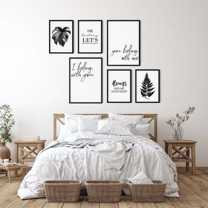 Bedroom wall art Bedroom art prints bedroom prints bedroom Etsy