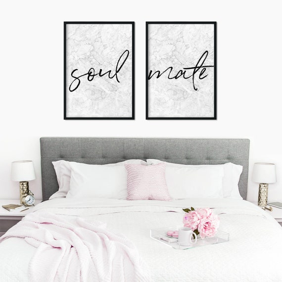 Soulmate Prints Soul Mate Print Master Bedroom Prints Mr And Mrs Print His And Her Prints His And Hers Prints Mr And Mrs Bedroom Prints