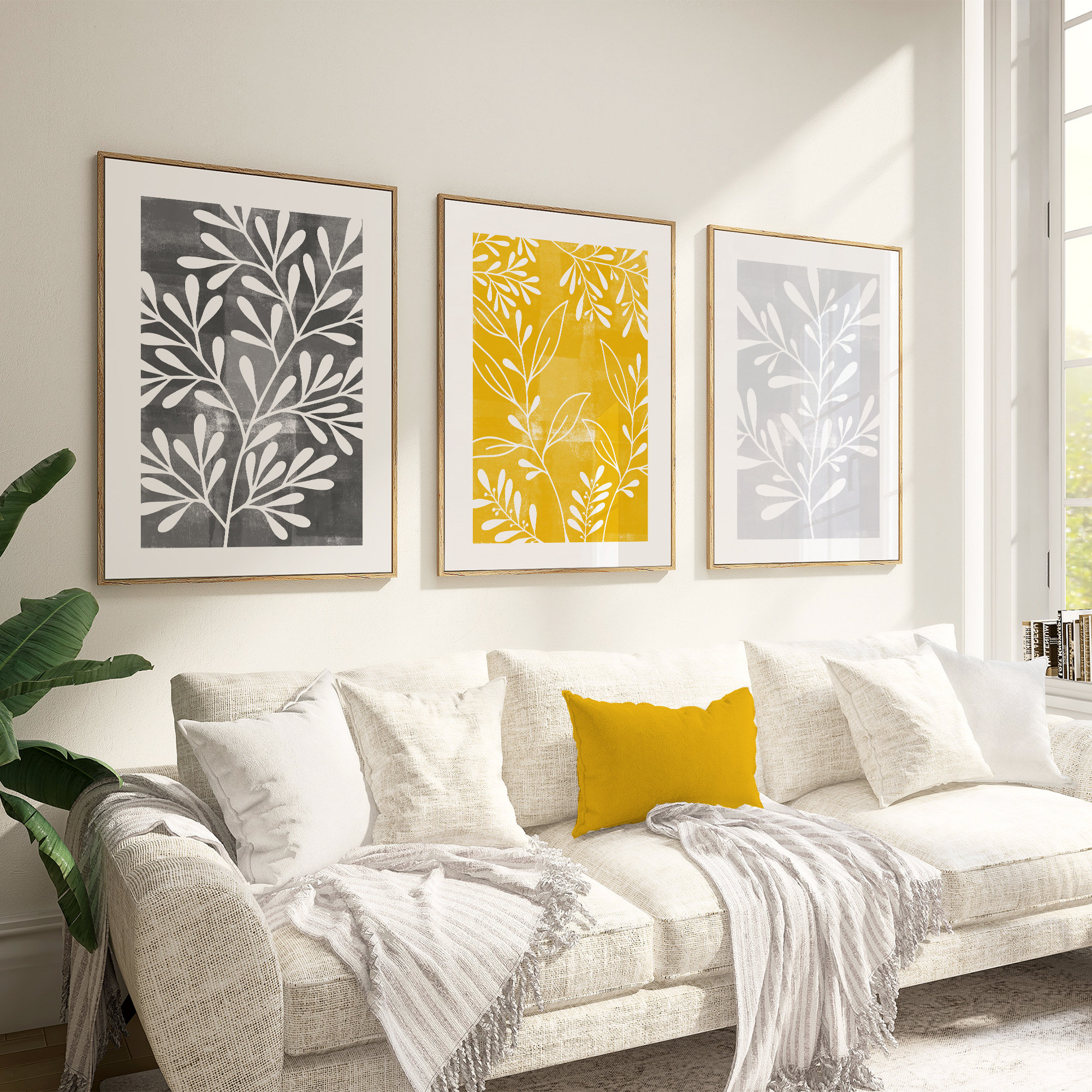 Grey 2024 wall decor