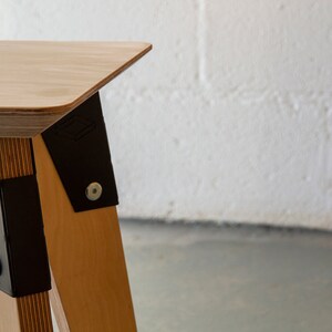 Scandi Plywood Dining Table. Simple. Minimal image 4