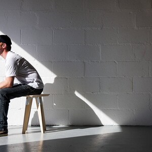 Scandi Style Plywood stool image 8