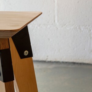 Scandi Style Plywood stool image 5