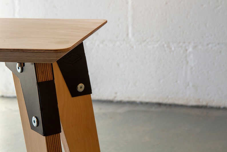 Scandi Style Plywood stool image 5