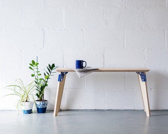 Scandi Style Plywood Bench.