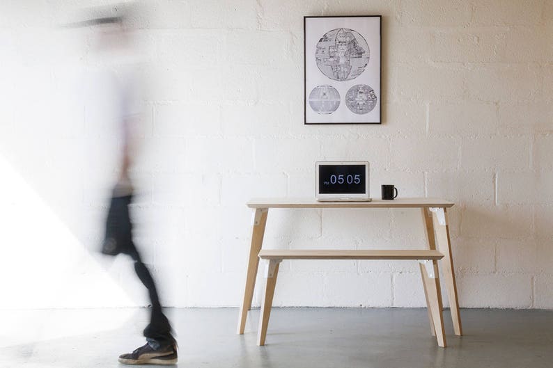 Scandi Plywood Dining Table. Simple. Minimal image 8