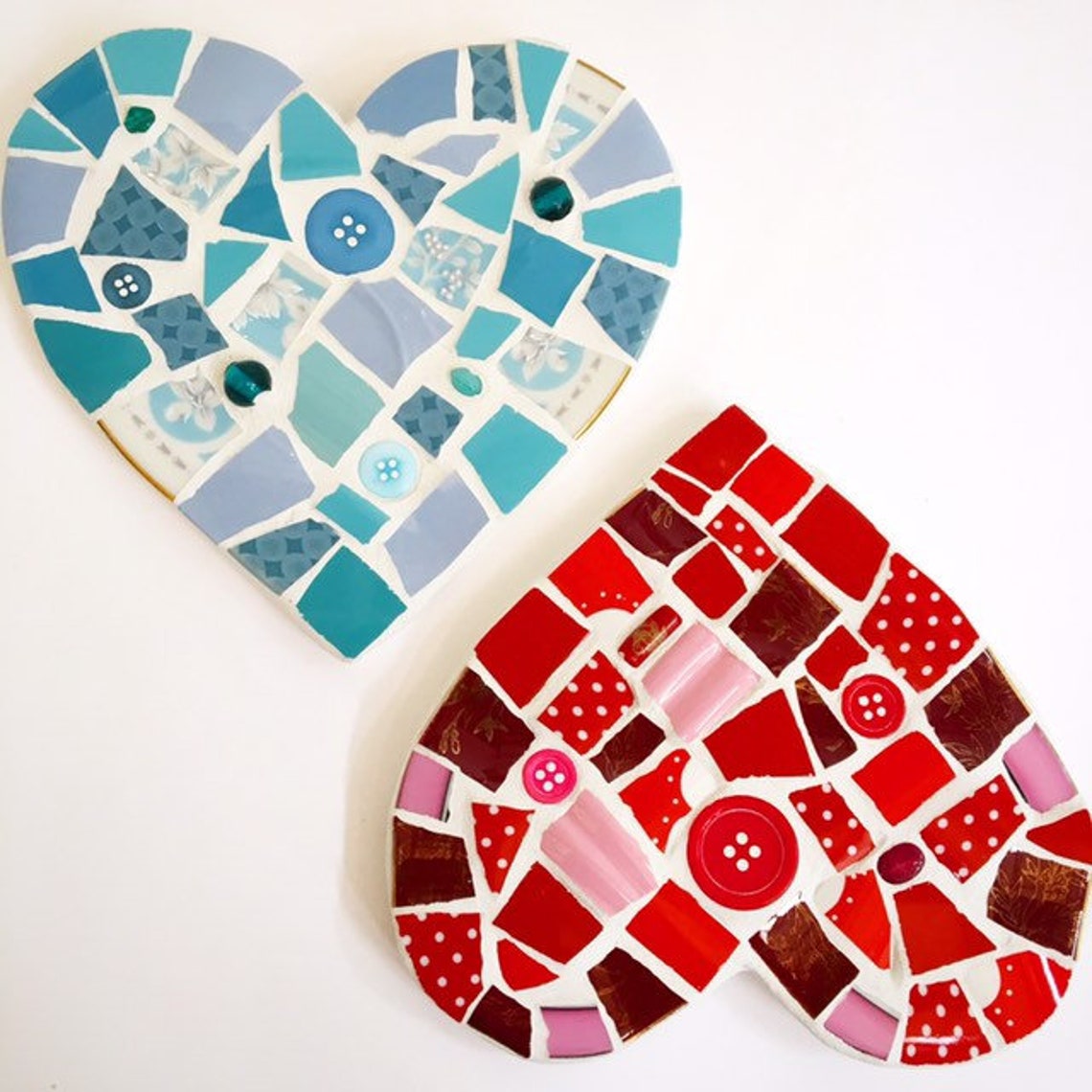 Large Mosaic Heart Etsy UK