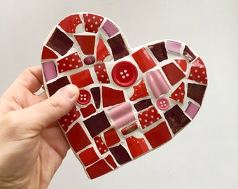 Large Mosaic Heart