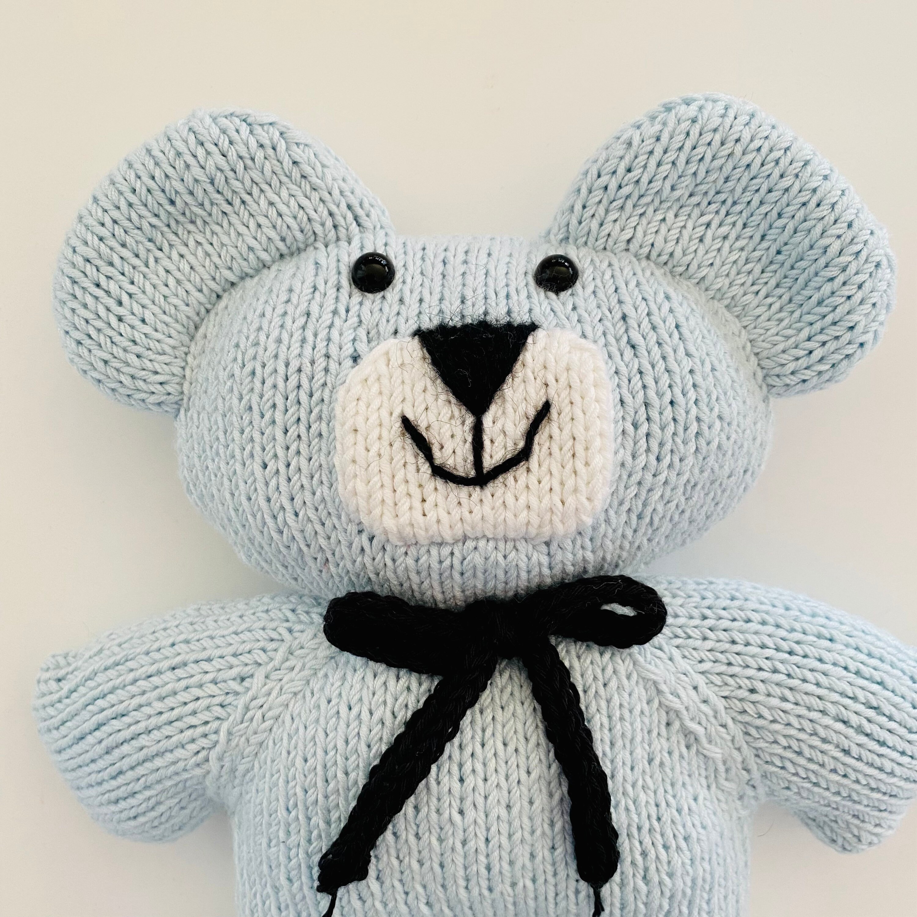Sky Blue Teddy Bear Etsy UK