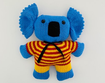 Peluche koala tricolore en coton