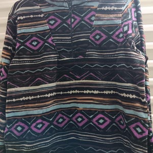 fleece pullover preworn Large