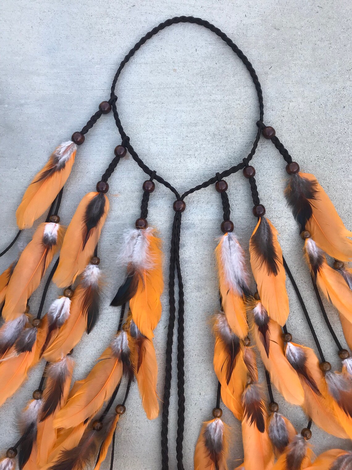 tribal feather headpiece