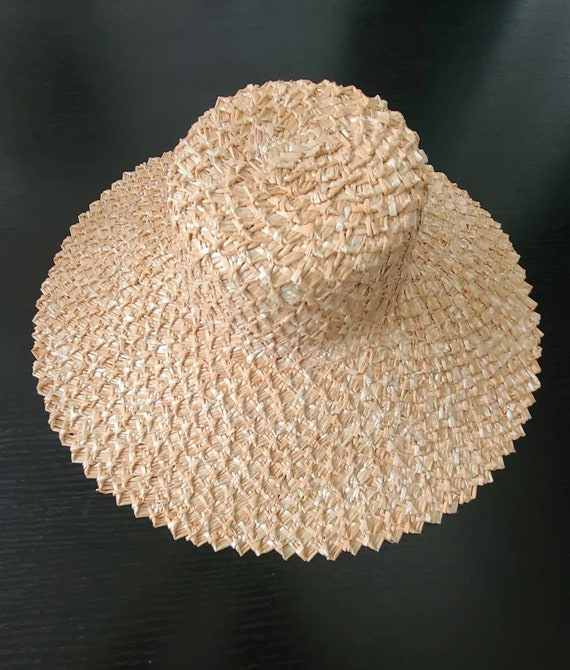 Odette Straw Hat, Oversized Beach Hat, Wide Large Sun Hat, Wide Brim Hat,  Travel Hat, Fashionable Hat -  Canada