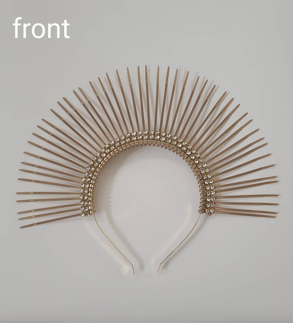 Out of stock !  Gold spike headband il_1080xN.6370448481_sqps.jpg main image 2