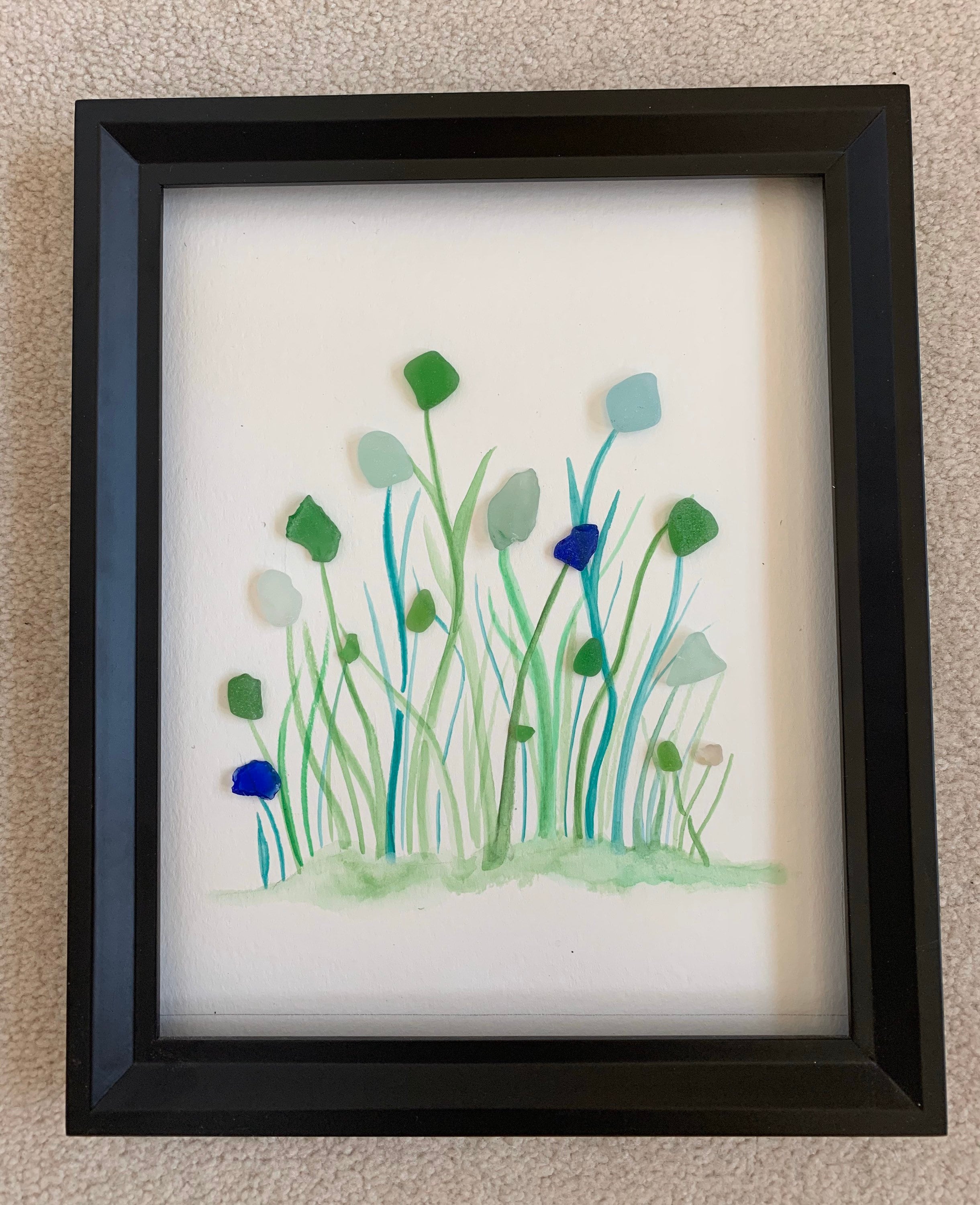 Sea Glass Art - Etsy