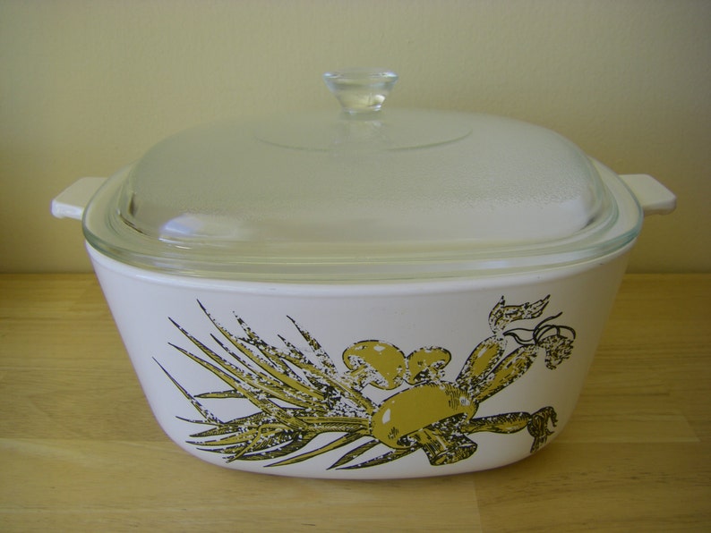 CorningWare 21/2 Quart 'Nature's Bounty' with Lid Etsy