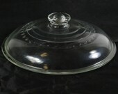 Vtg C-8 Domed Glass Lid for Griswold Wagner Other Cast Iron Pots Pans