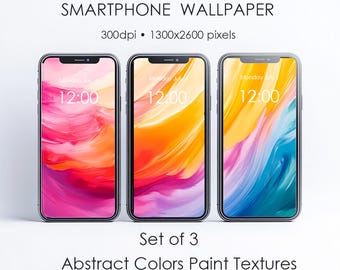 Phone Wallpaper, Abstract Colorful Mobile Wallpaper Backgrounds, Aesthetic Wallpaper iPhone Background, Android Wallpaper, Phone Lock Screen