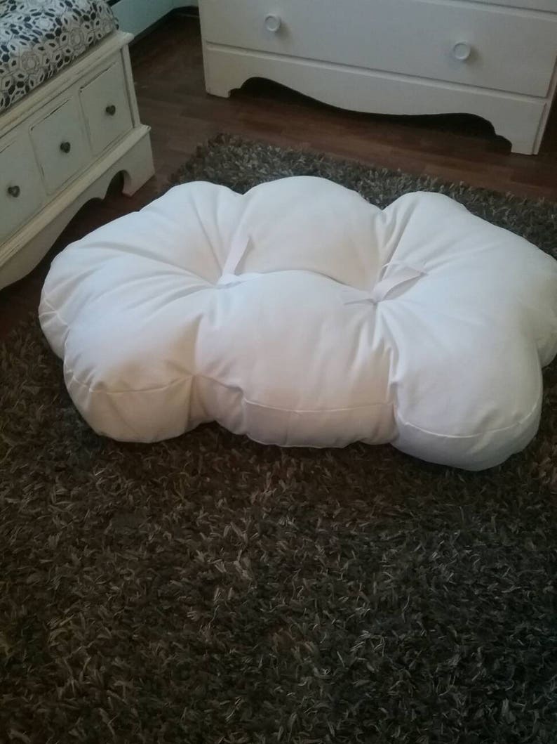 Floor Cushion Floor Pillow Cotton Pouf Floor Pouf Cotton Etsy