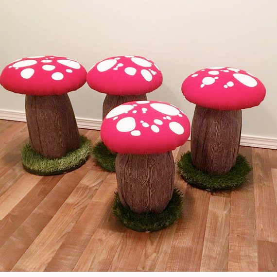 kids mushroom chair