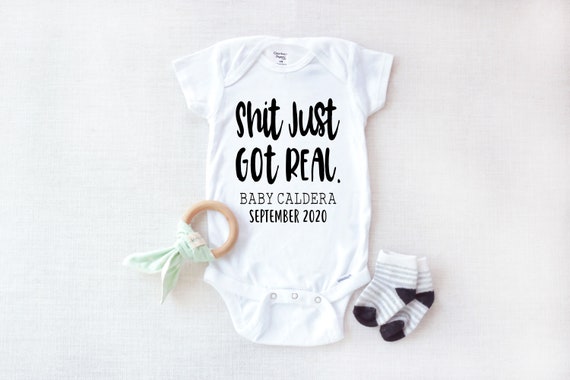etsy baby announcement onesie