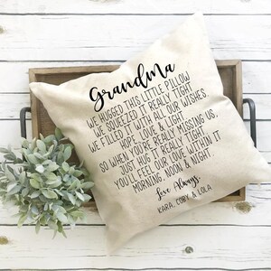 Hugs From Heaven 18 X 18 Pillow Cover ngepast Cadeau Etsy