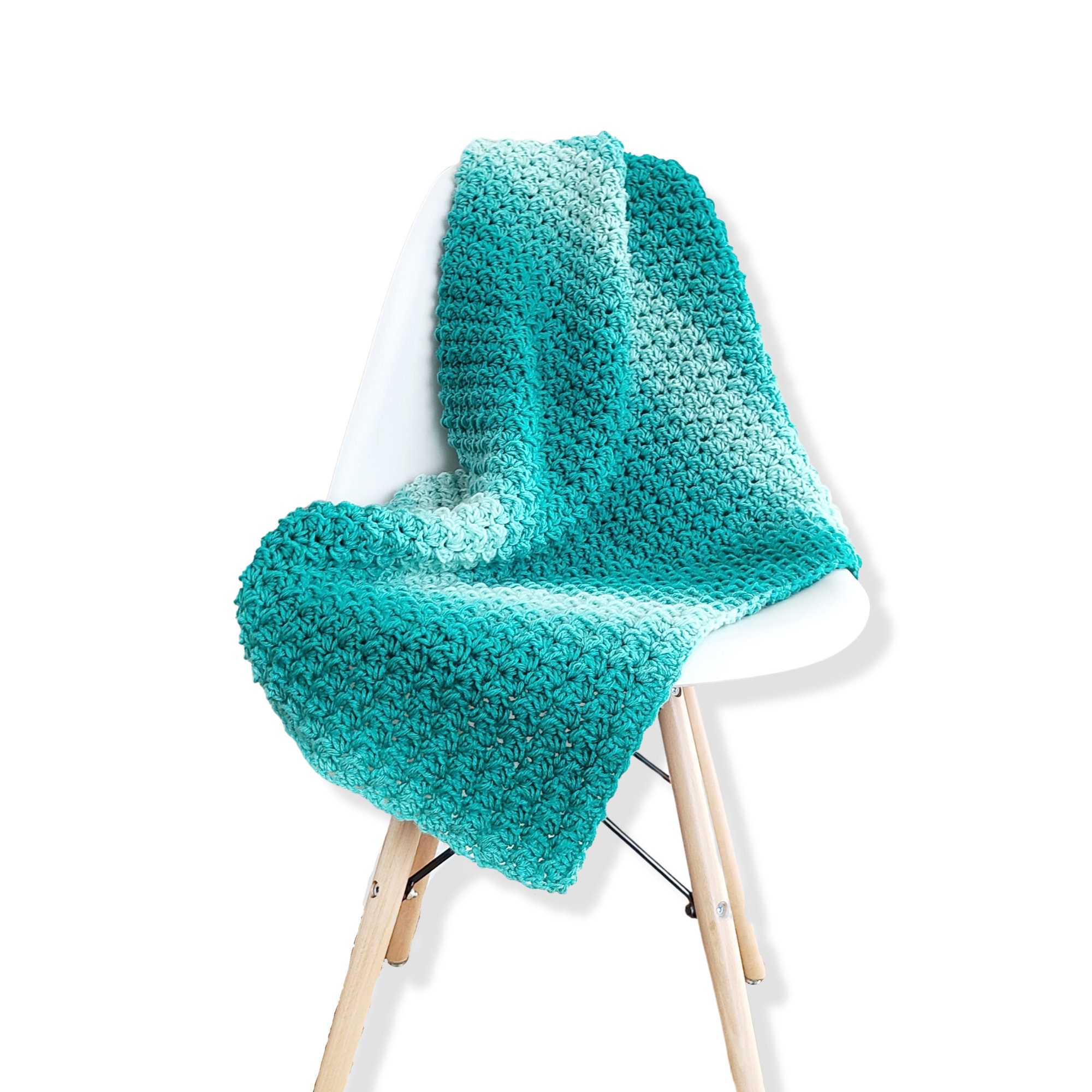CROCHET PATTERN Blanket Ombre Blanket Crochet Pattern - Etsy
