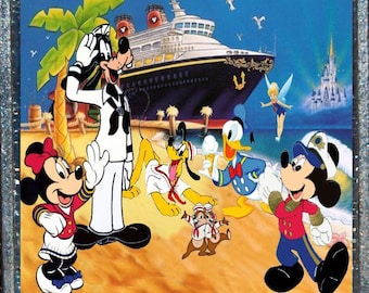 MULTIPLE STYLES Disney Cruise Line DCL Topolino Nemo Pooh Goofy Magic Wonder Dream Fantasia Fish Extender Collana A ciondolo Gioielli