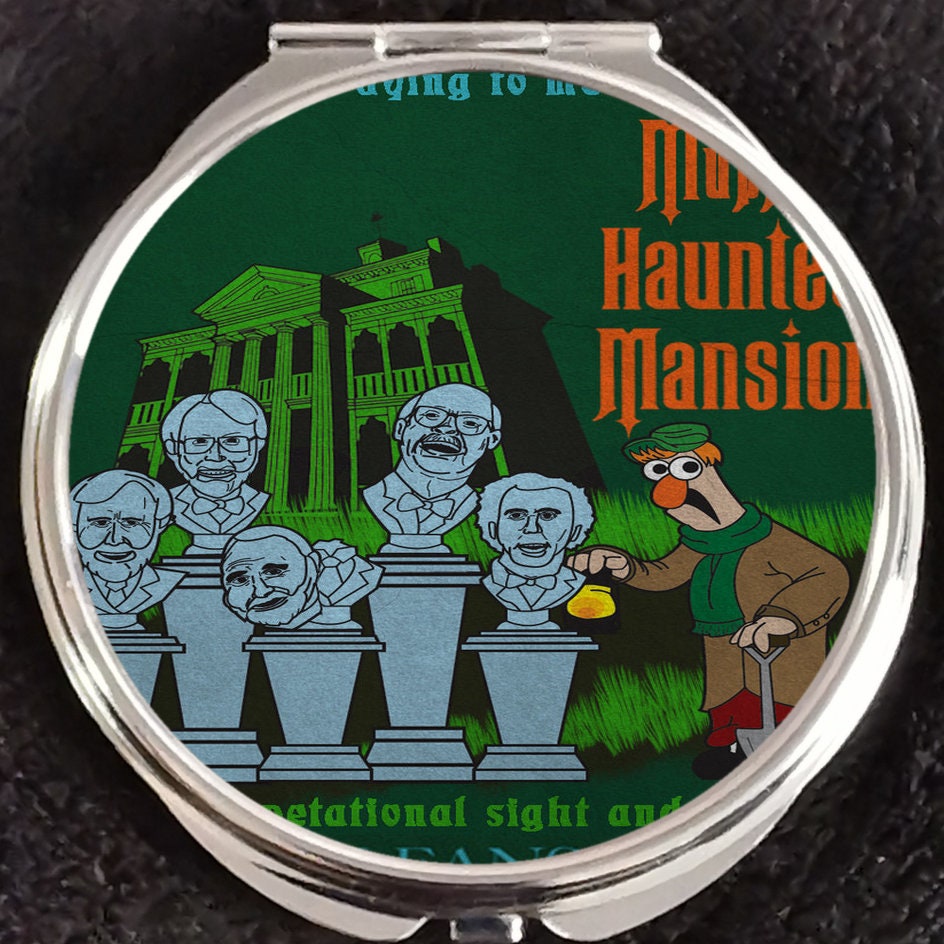 Muppets Singing Busts Poster Haunted Mansion Ghosts Nightmare Etsy