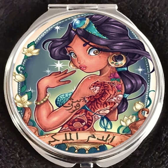 disney princess collage tattoo