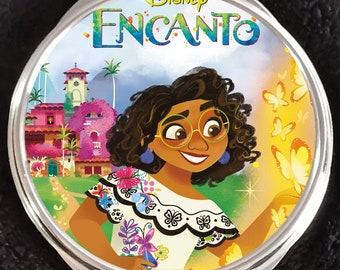 Encanto Isabella Dolores Luisa Mirabel Sisters Abuela Bruno Camilo Antonio Madrigal Family Compact Mirror Disneyland Walt Disney World