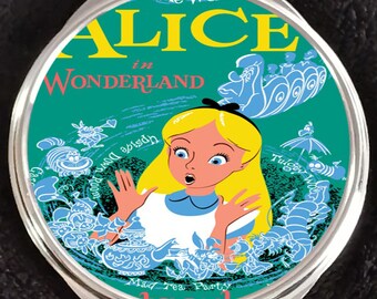 Alice in Wonderland Ride Attraction Poster Flash Art Beauty Gift