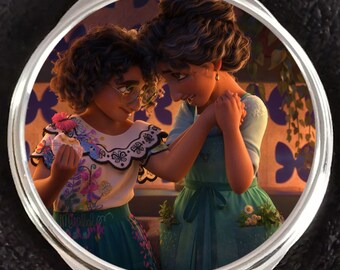 Encanto Isabella Dolores Luisa Mirabel Sisters Abuela Bruno Camilo Antonio Madrigal Family Compact Mirror Disneyland Walt Disney World