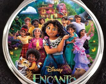 Encanto Isabella Dolores Luisa Mirabel Sisters Abuela Bruno Camilo Antonio Madrigal Family Compact Mirror Disneyland Walt Disney World