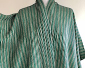 Green Herringbone Poncho Jacket Wool Plus Size Kimono Jacket Womens Mens Poncho Cape Coat Olive Green Gift for Her Him Made in UK