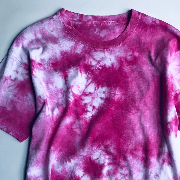 pink tie dye shirt mens