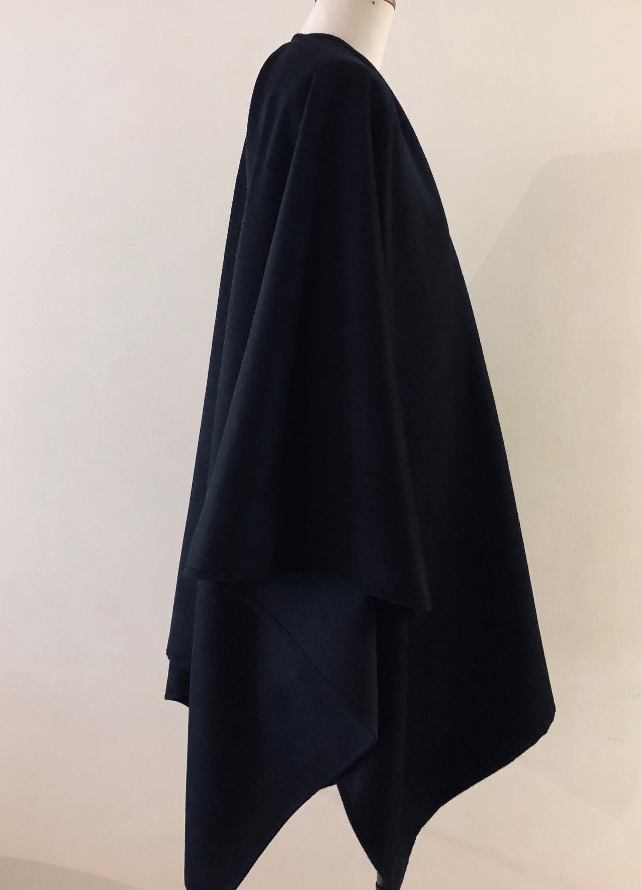 Black Wool Cape Plus Size Mens Capes Oversized Winter - Etsy UK