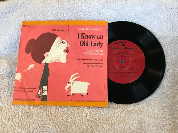 I Know an Old Lady and Other Funny Songs by Scholastic Allan - Etsy