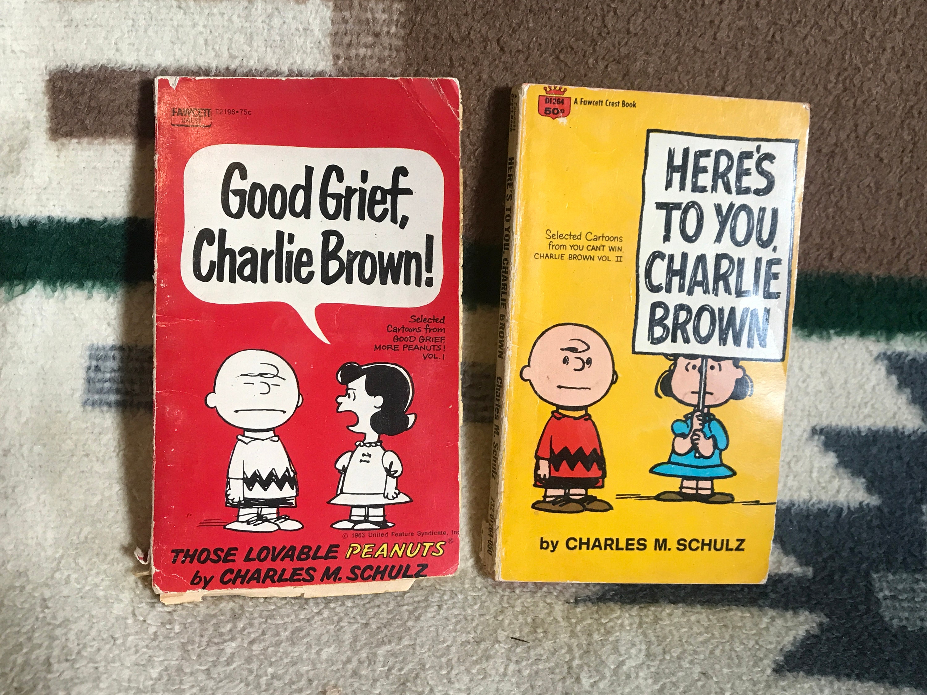 Peanuts Charlie Brown Good Grief Charlie Brown and Heres to | Etsy