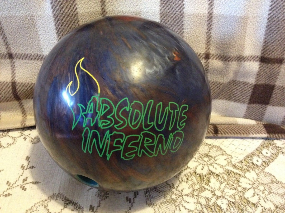 Brunswick Apsolute Inferno Bowling Ball Activator Coverstock Etsy