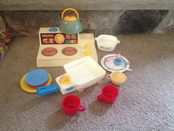 fisher price stove set