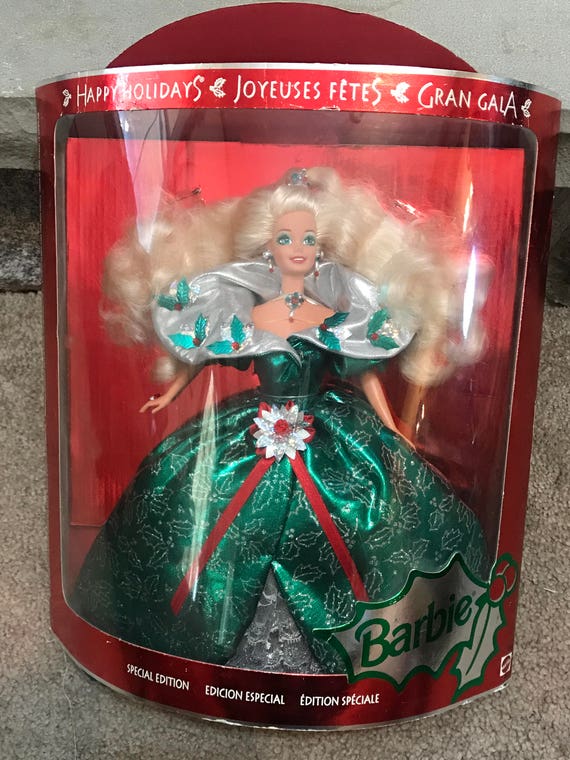 barbie happy holidays 1995