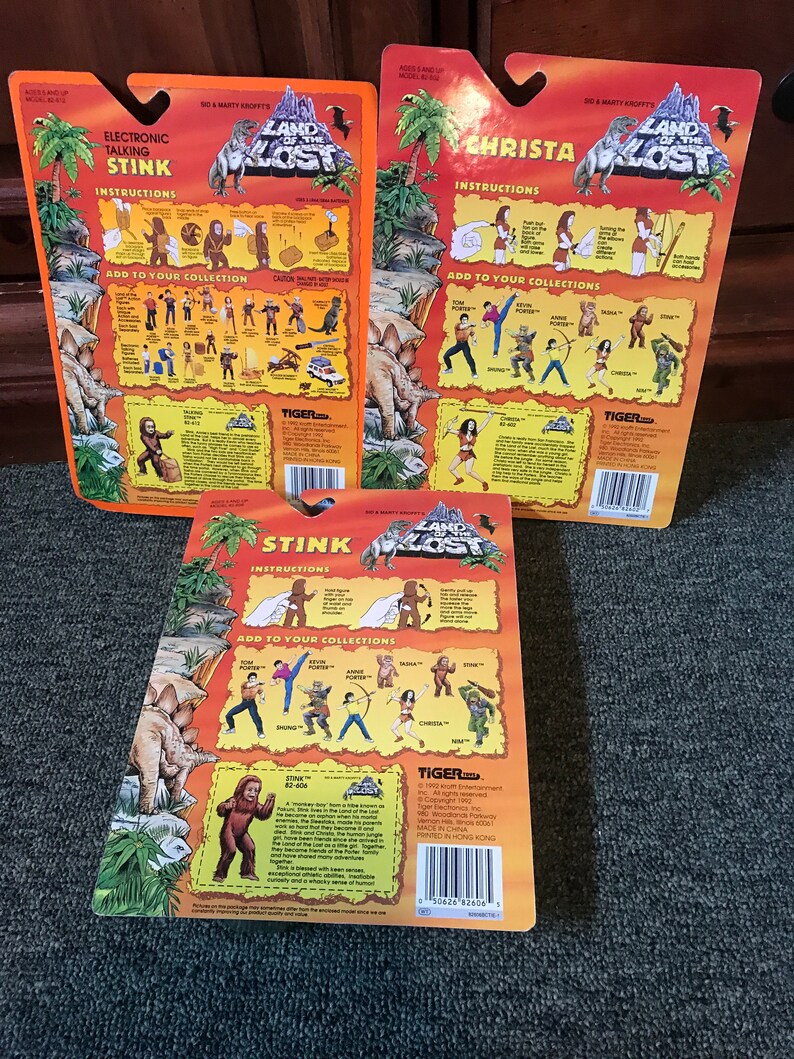 action figures lost