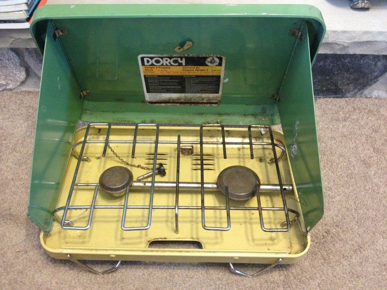 Vintage Dorcy Ranger Model 1085 2 Burner Camping Stove Etsy