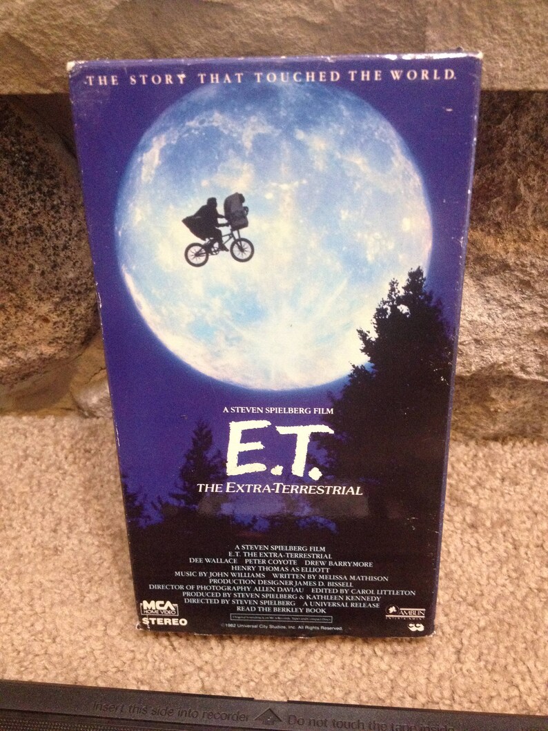 Et The Extra Terrestrial Vhs