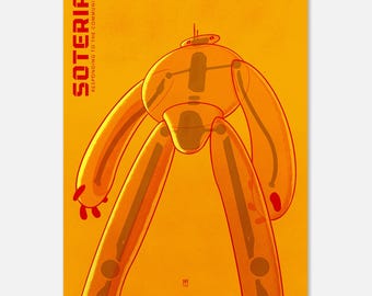 Soteria Robot Poster – Matte Art Print