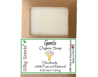 Gentle Soap Bar - 100% All Natural and Organic Essential Oil Soap Bar