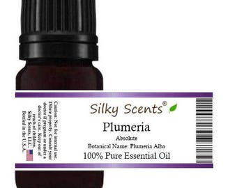 Plumeria Absolute Essential Oil (Frangipani) 100% Pure and Natural - Semi-Solid Comes in a Jar