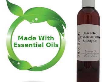 Unscented Essential Bath & Body Oil